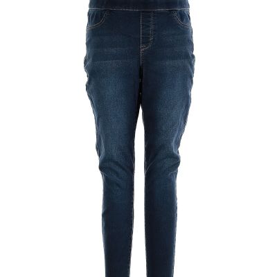 Style&Co Women Blue Jeggings L